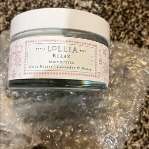 LoLLIA Relax Body Butter cocoa, butter, lavender, and honey